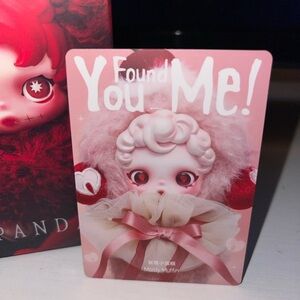 SKULL PANDA YOU FOUND ME PLUSH DOLL PENDANT MOLDY MUFFIN